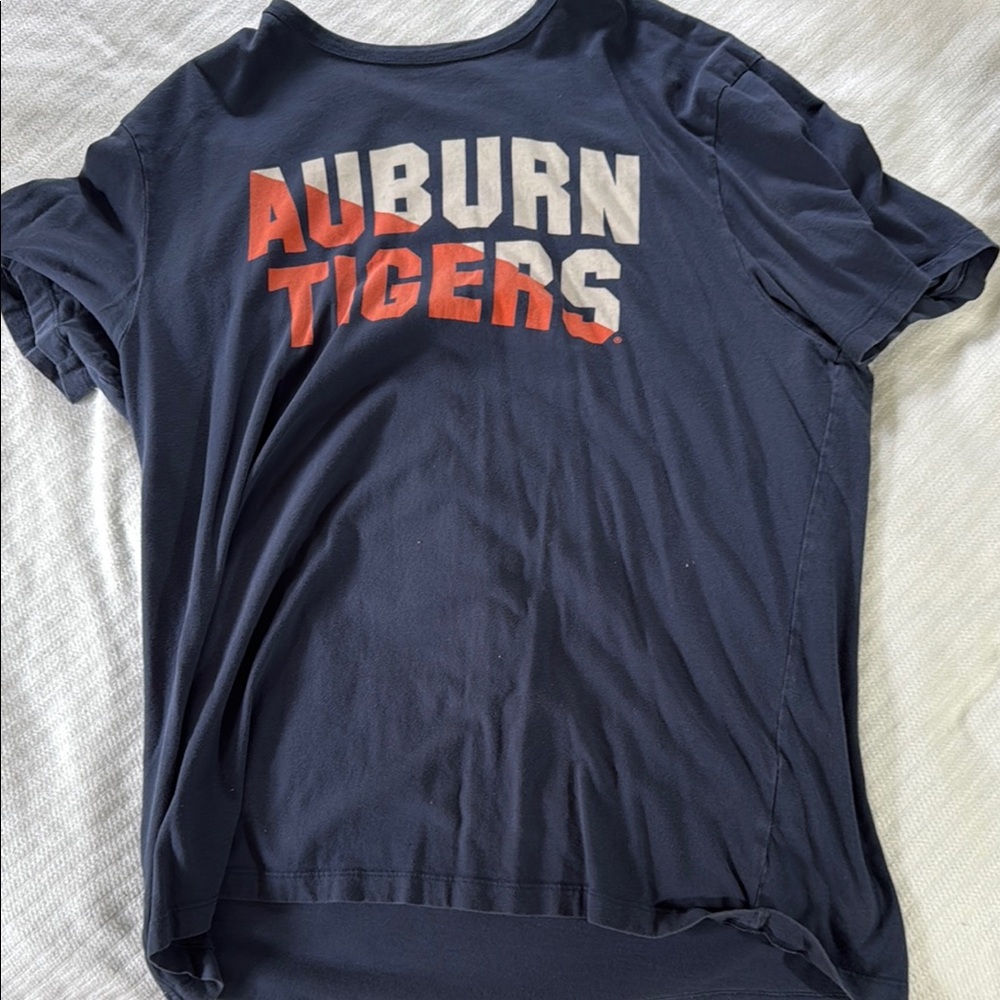 Auburn Tigers Navy Blue Tee - Short Sleeve